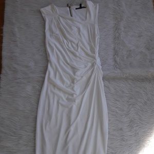 White short mini dress